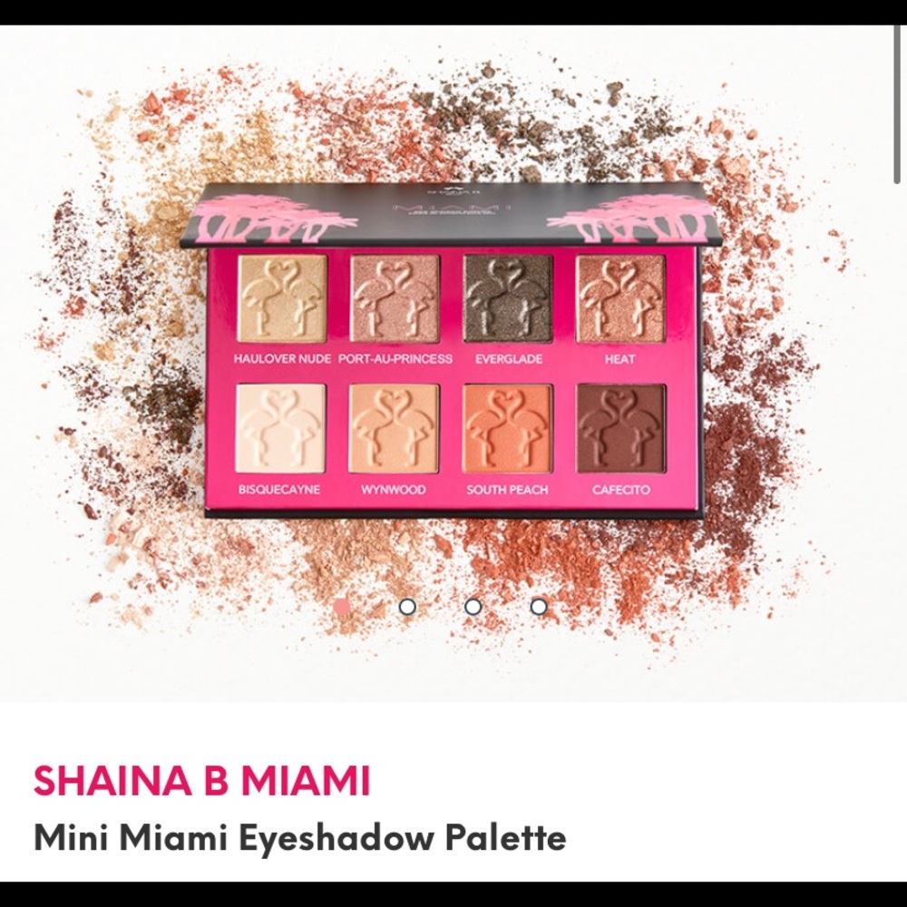 🍍 shaina b Miami eyeshadow palette